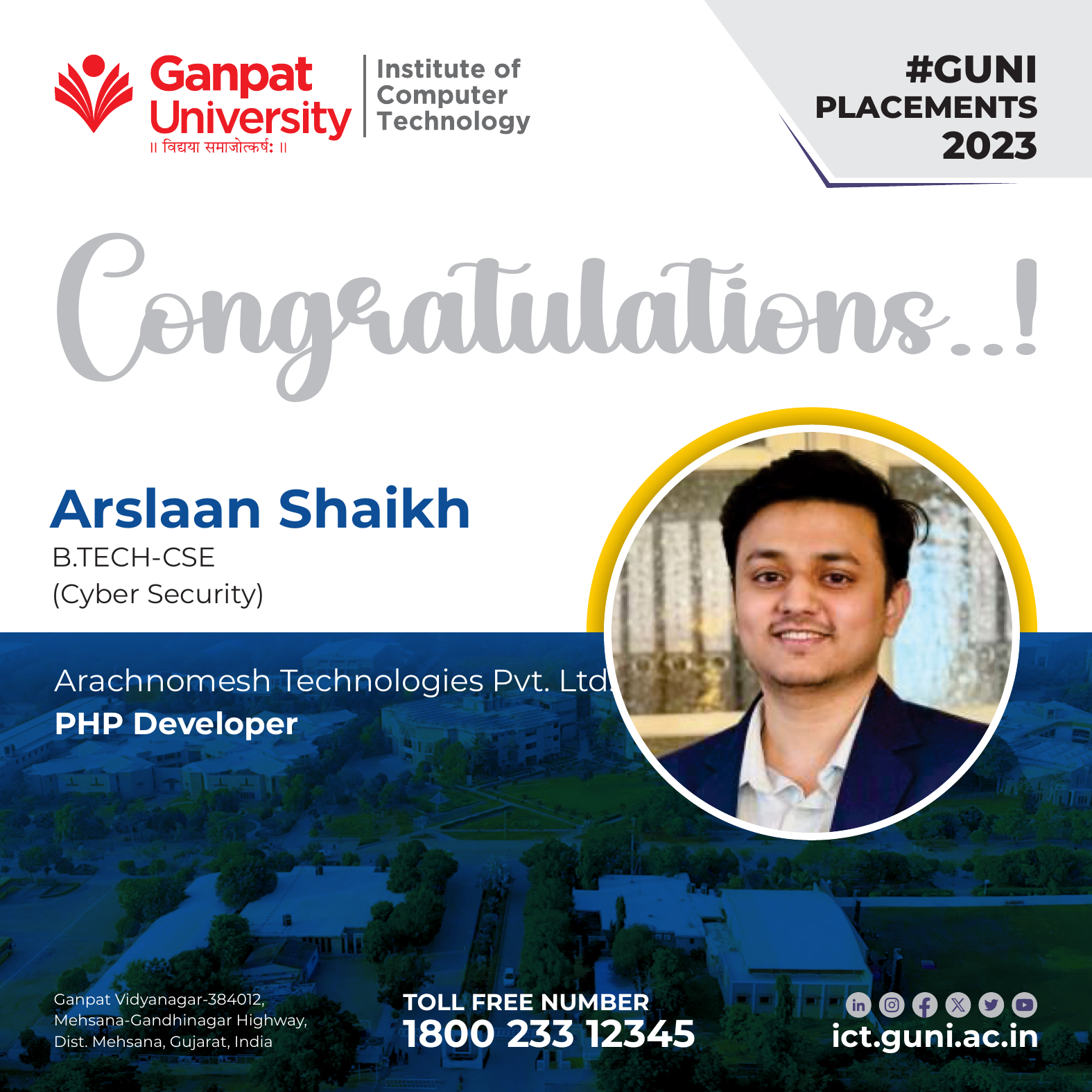 Placement Glimpse 2023