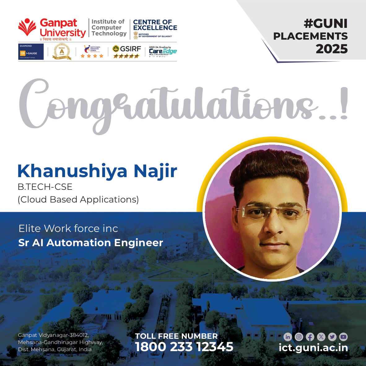 Placement Glimpse 2025