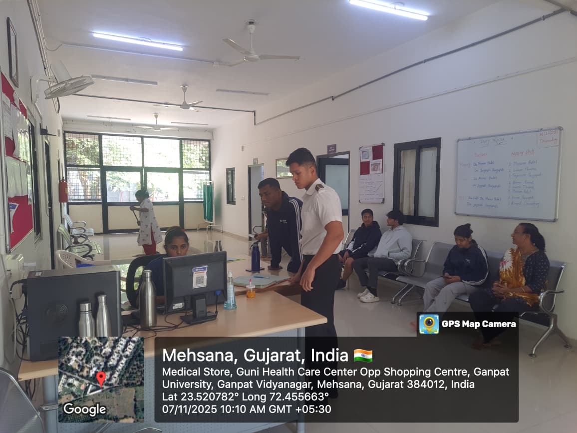 Building Reception and Waiting area