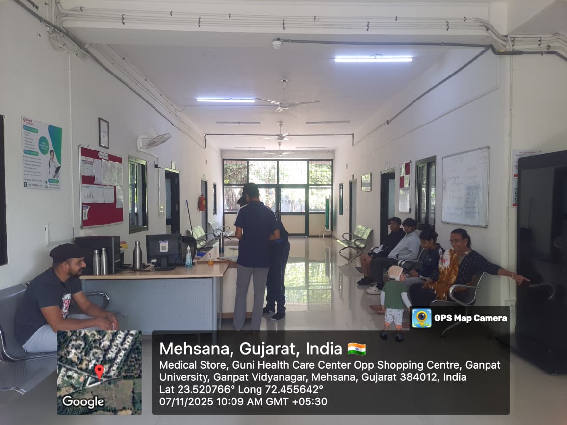 Building Reception and Waiting area