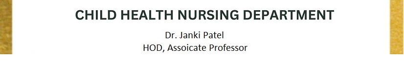 Child Health Nursing Department