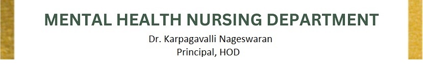 Mental Health Nursing Department