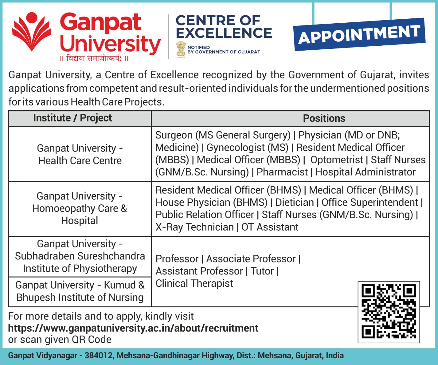 Requirement at Health Care Project