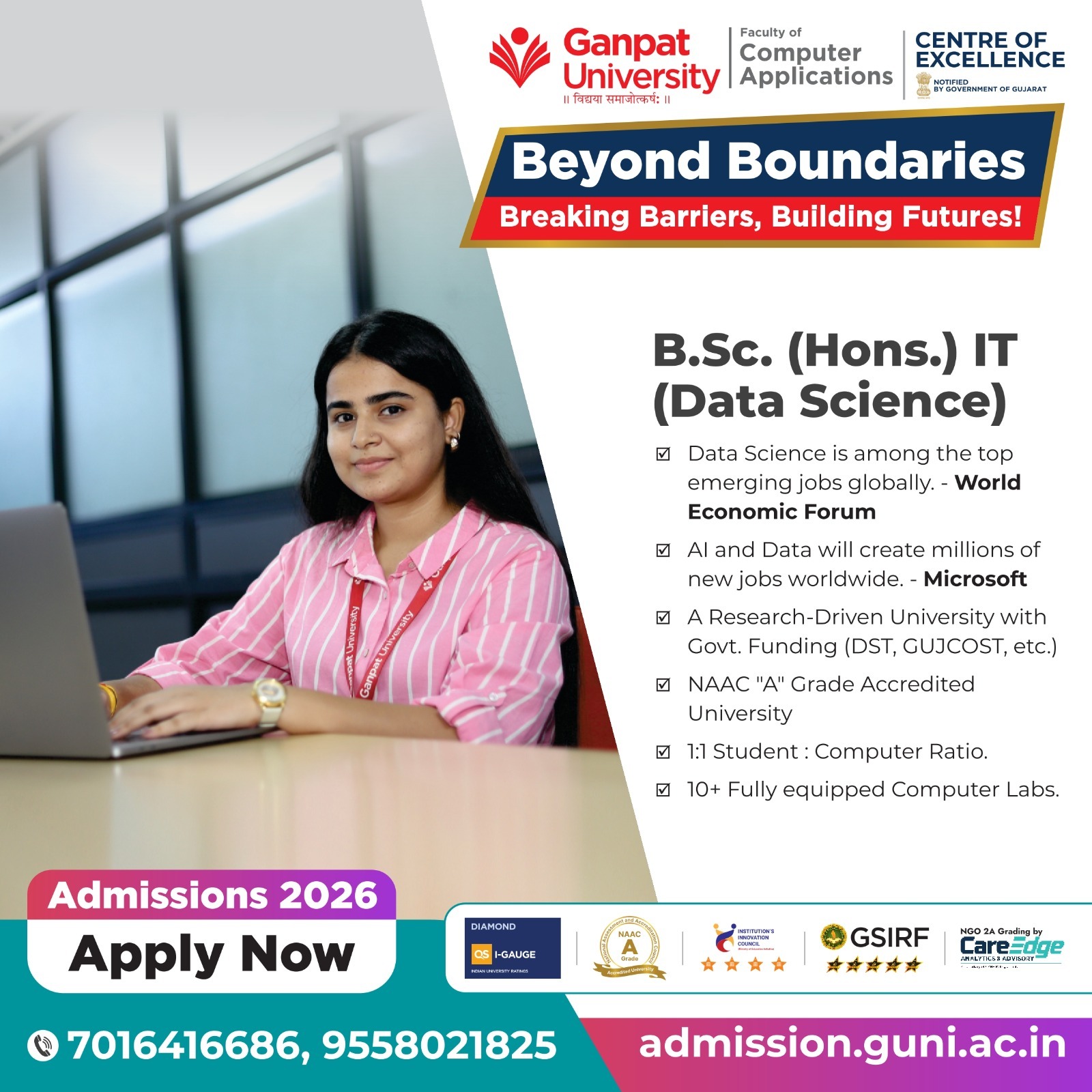 BACHELOR OF SCIENCE IN DATA SCIENCE
