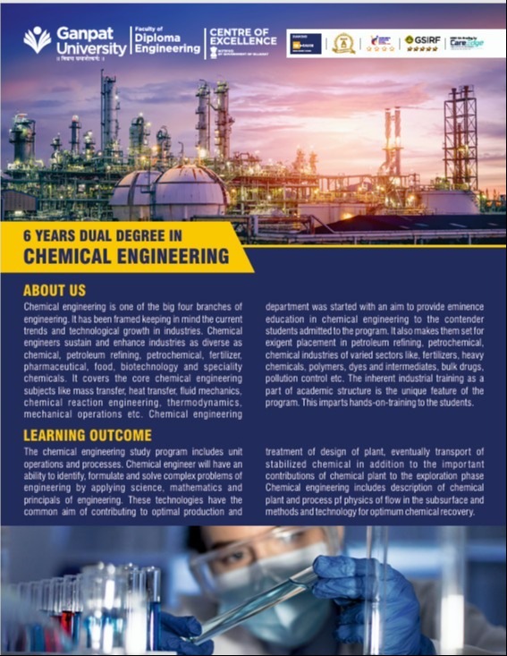 DIPLOMA IN CHEMICAL ENGINEERING