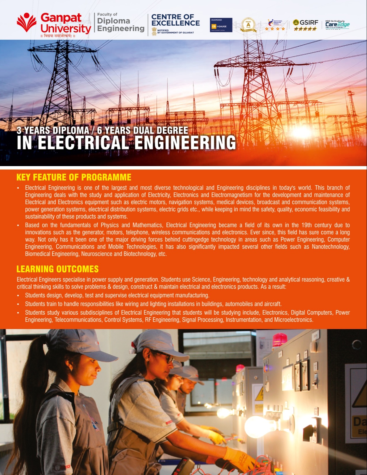 DIPLOMA IN ELECTRICAL ENGINEERING