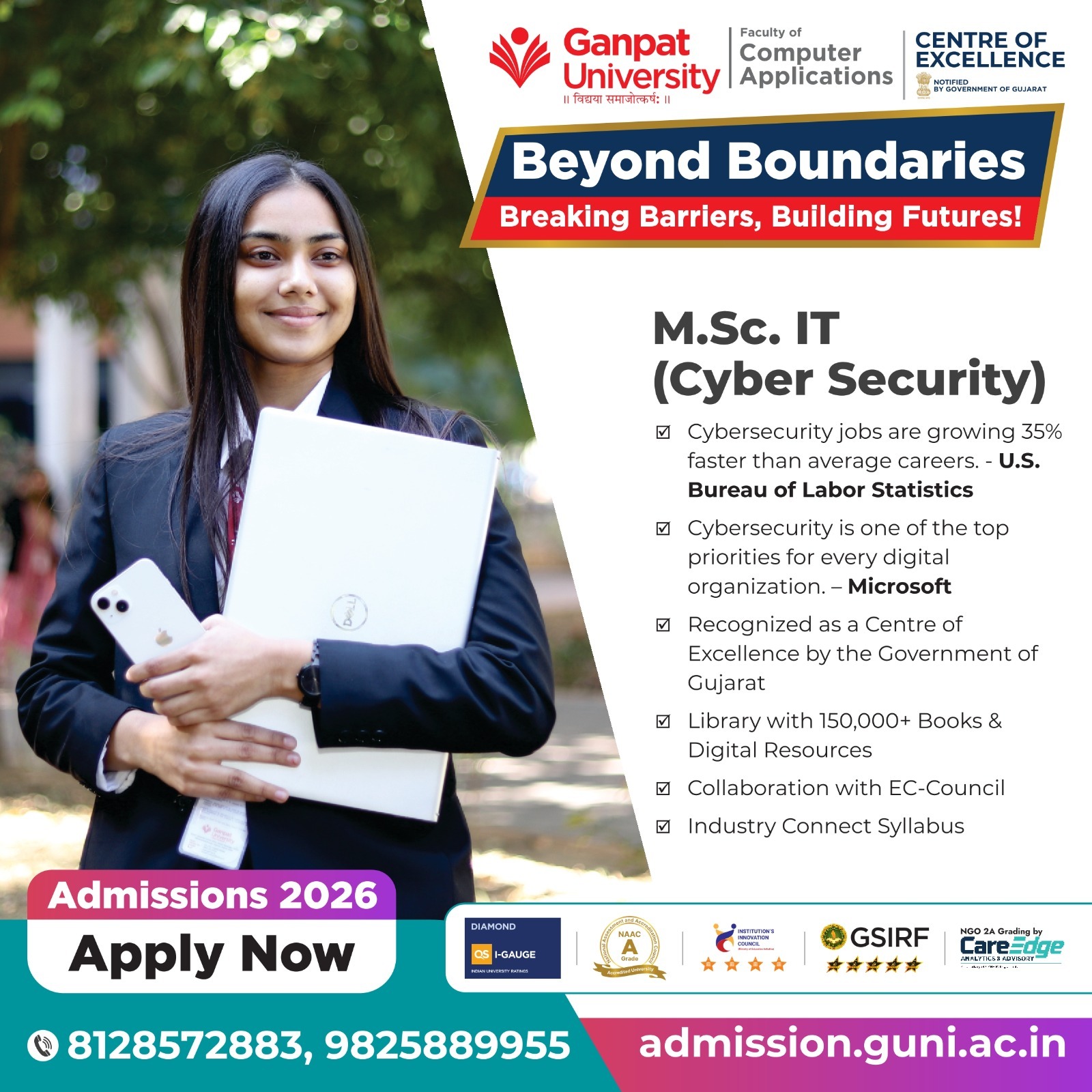 MASTER OF SCIENCE IN INFORMATION TECHNOLOGY (CYBER SECURITY)